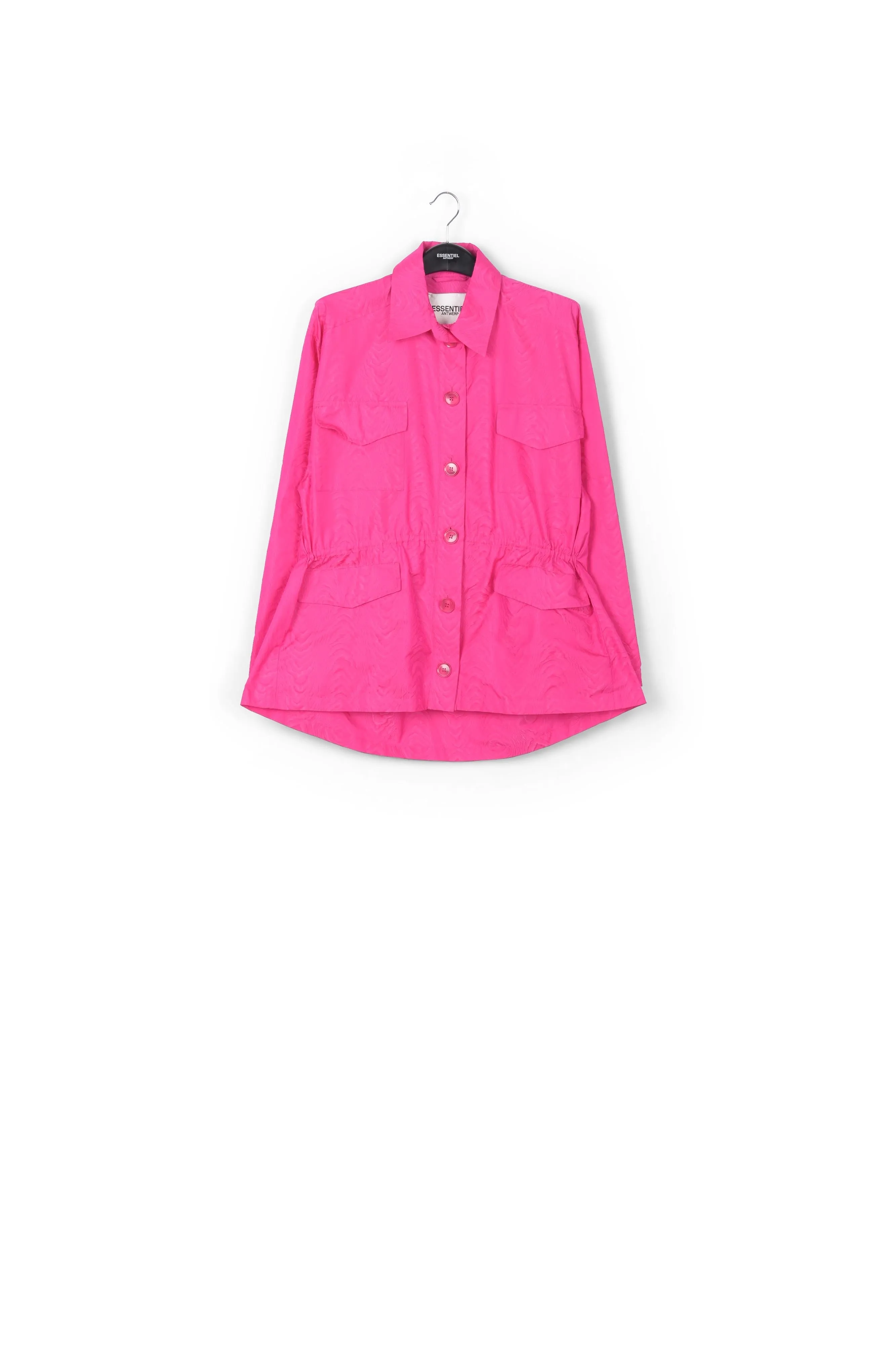 Pink jacquard jacket