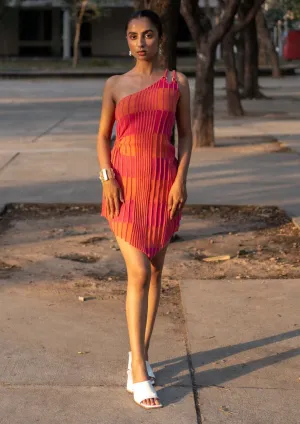 Pink Orange Sadie Dress