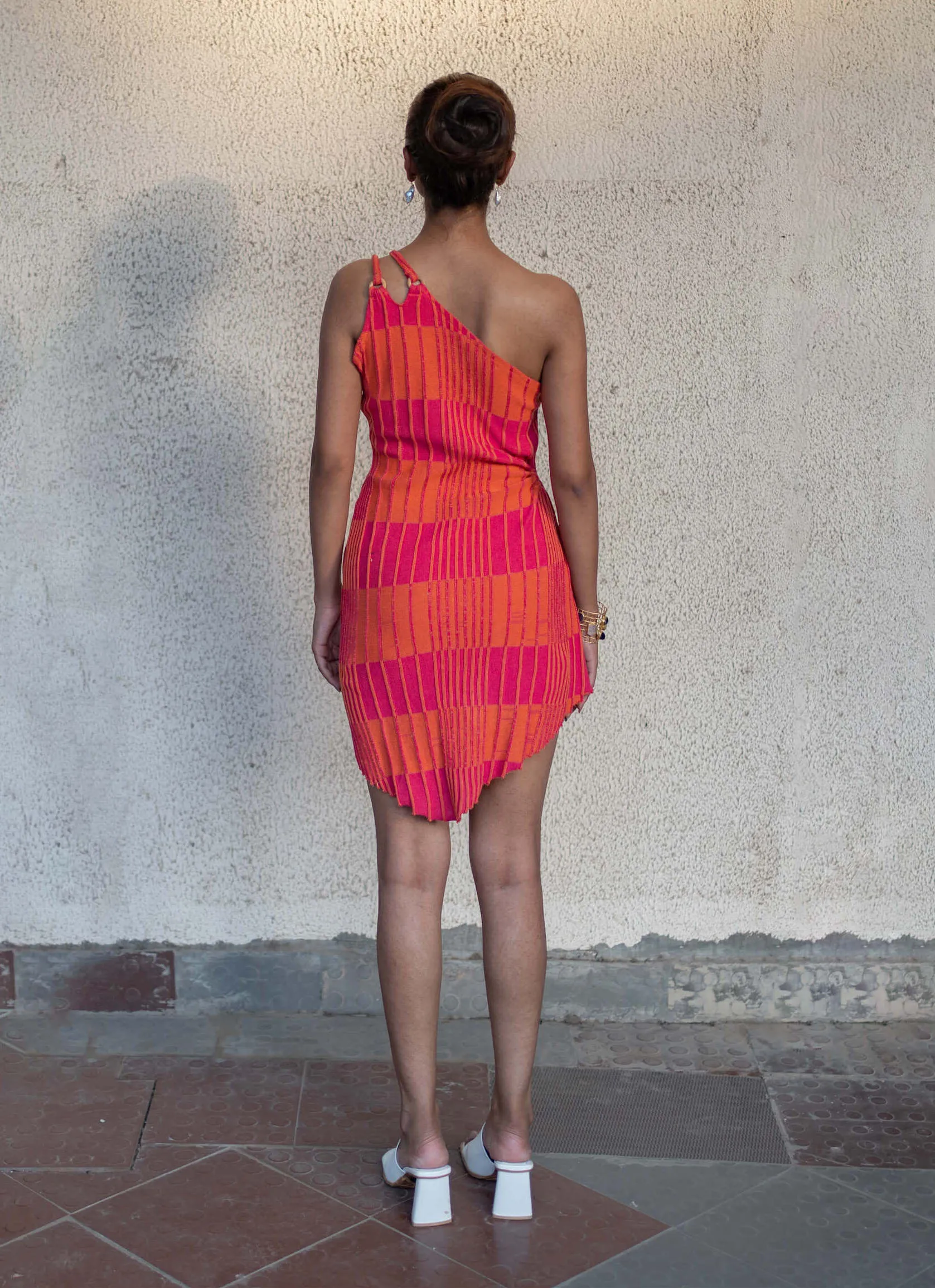 Pink Orange Sadie Dress