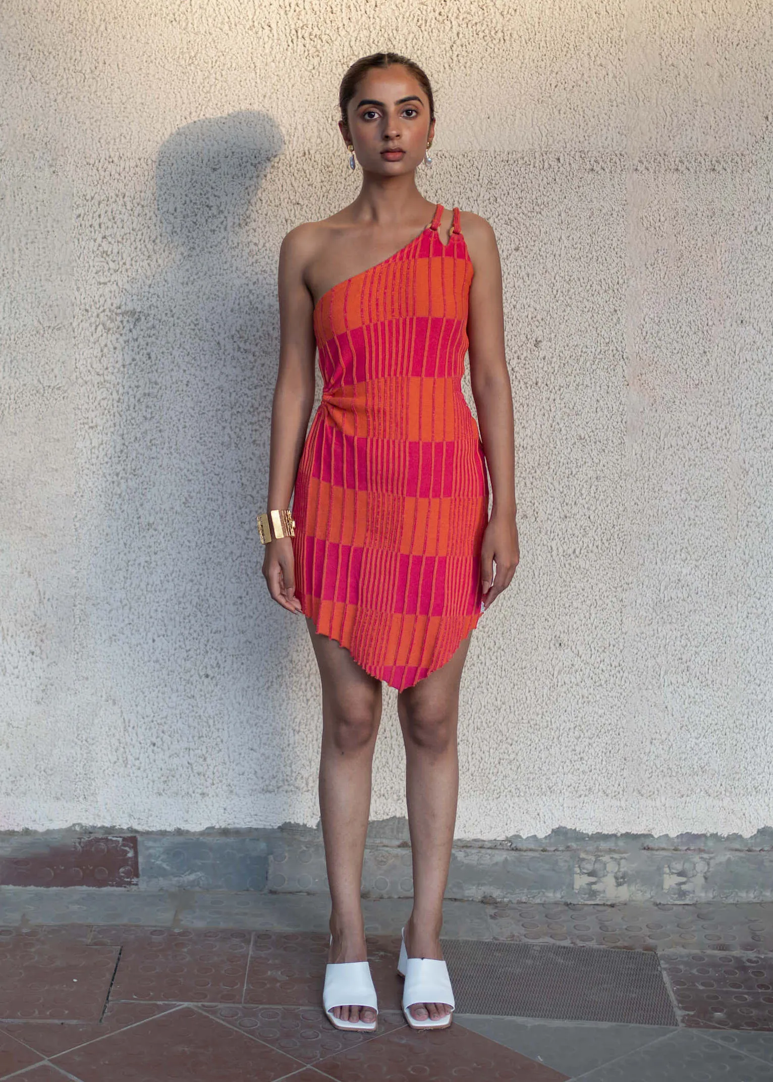 Pink Orange Sadie Dress