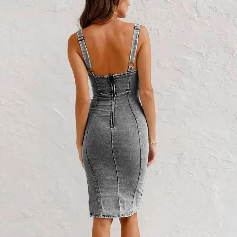 PRINCESS - DENIM DRESS