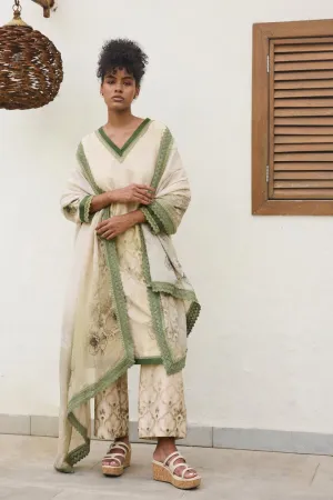PRINT PATCHWORK- GREEN STORY