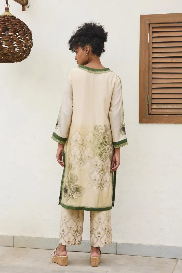 PRINT PATCHWORK- GREEN STORY