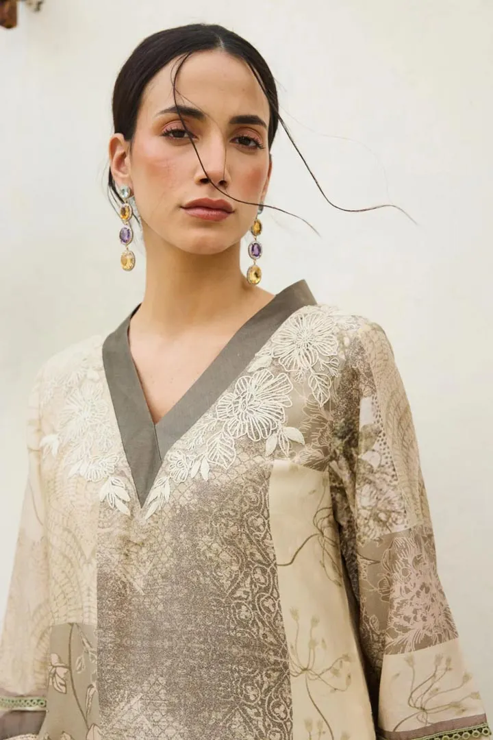 PRINT PATCHWORK- SAGE GREEN STORY