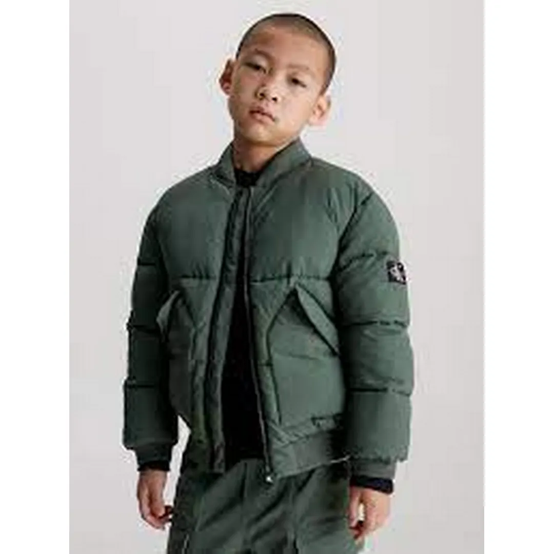 Puffy Minimal Bomber