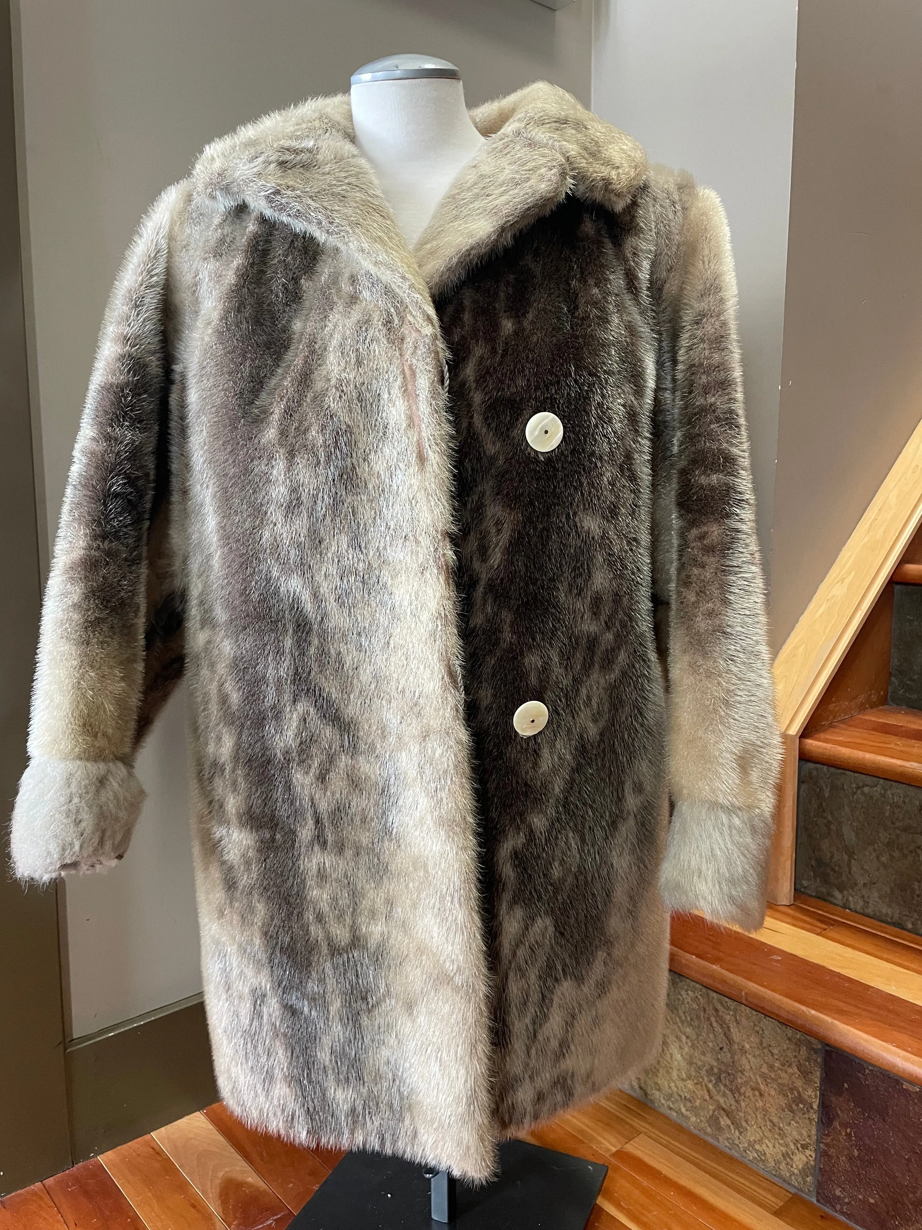 Rare! Vintage Seal Skin Coat for Men or Women