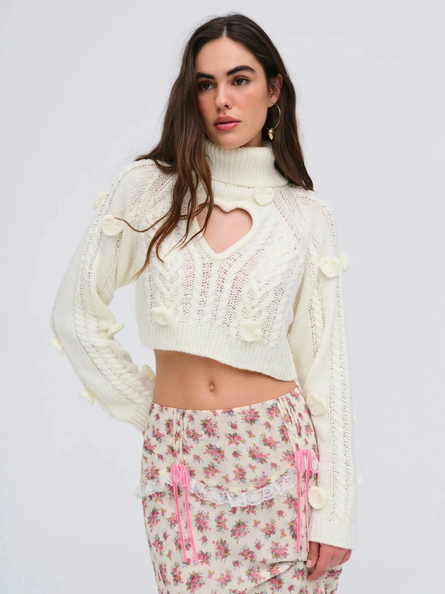 Rebecca Heart Sweater