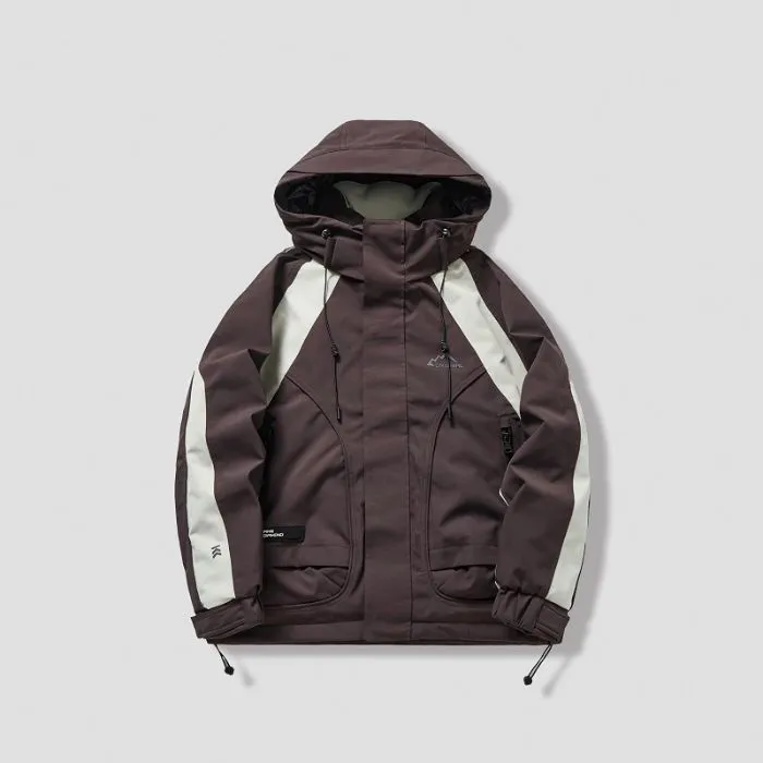 Relaxed-fit Waterproof Trucker Jacket with Thickened Design
