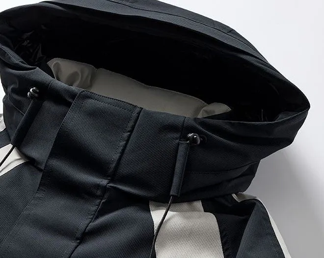 Relaxed-fit Waterproof Trucker Jacket with Thickened Design