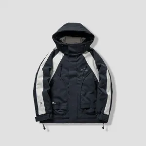 Relaxed-fit Waterproof Trucker Jacket with Thickened Design
