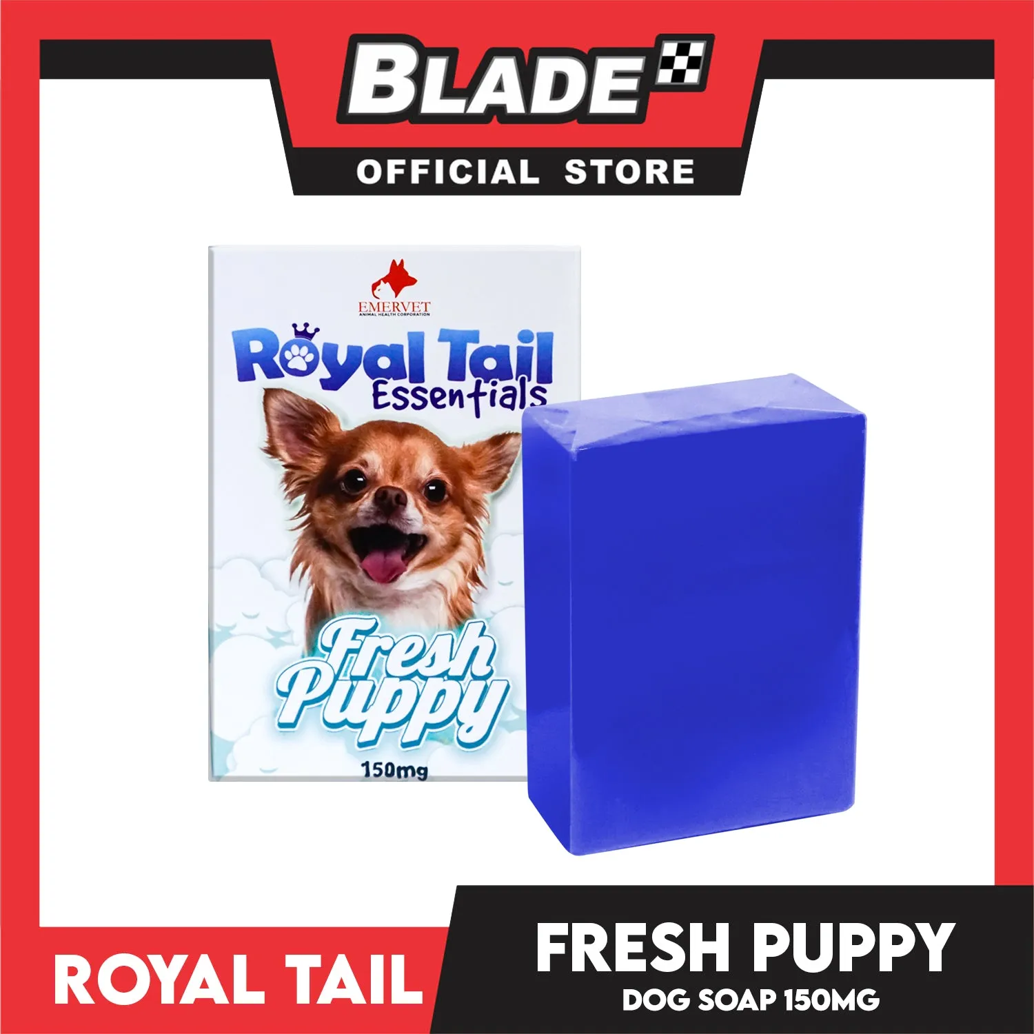 Royal Tail Essentials Madre de Cacao Dog Soap 150mg (Fresh Puppy)