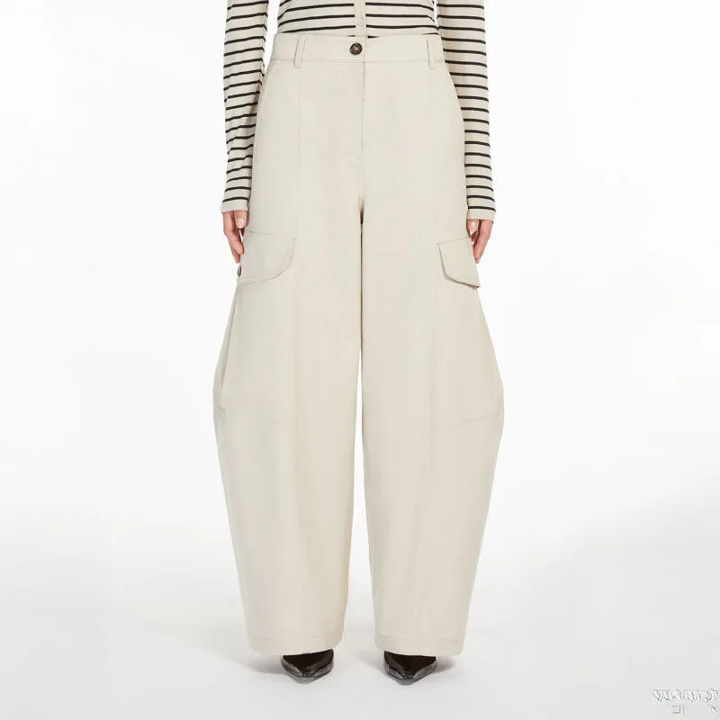 S MAX MARA Rosatea Long Trouser in Sand