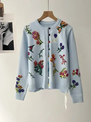 Sahara | Elegant vest with flowers