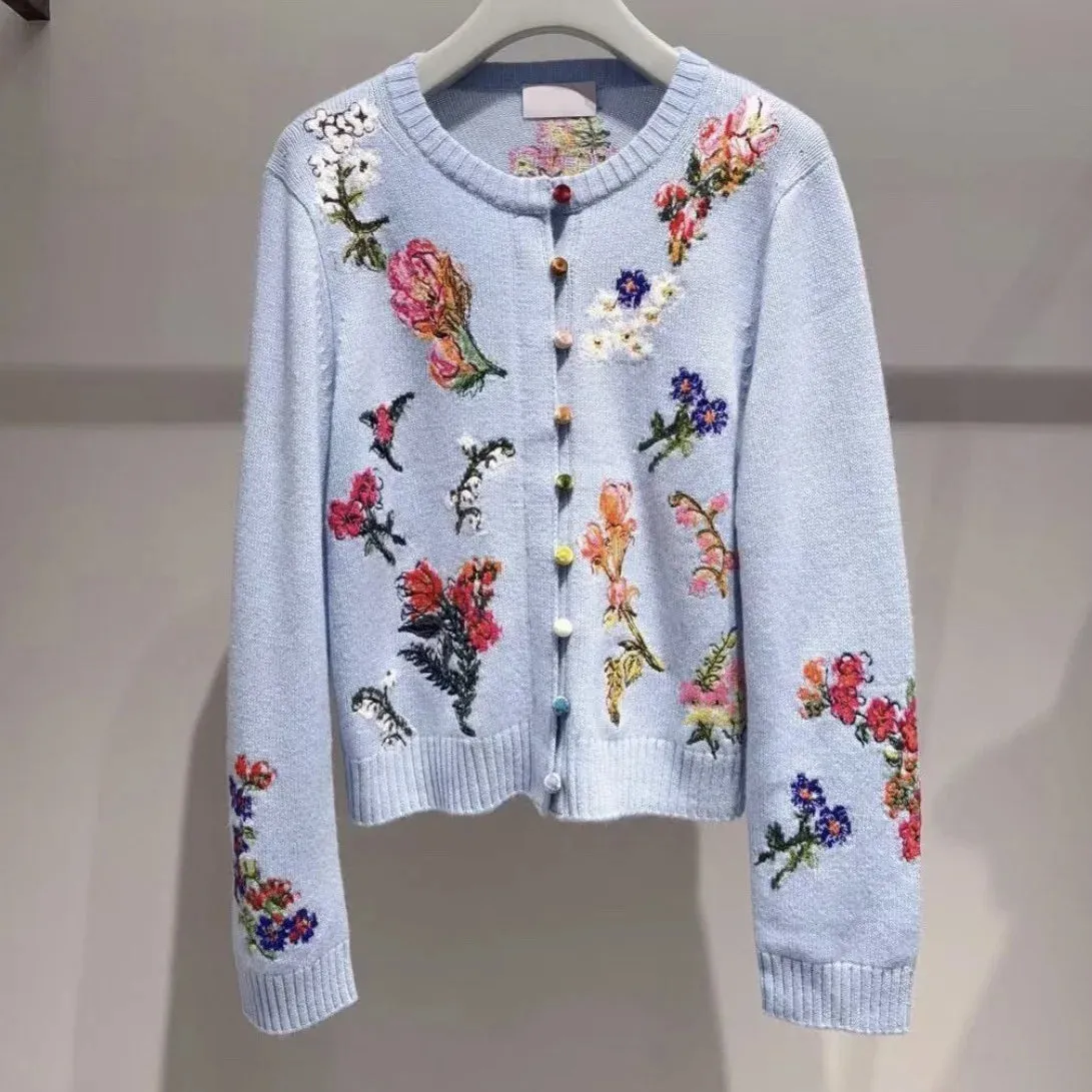Sahara | Elegant vest with flowers