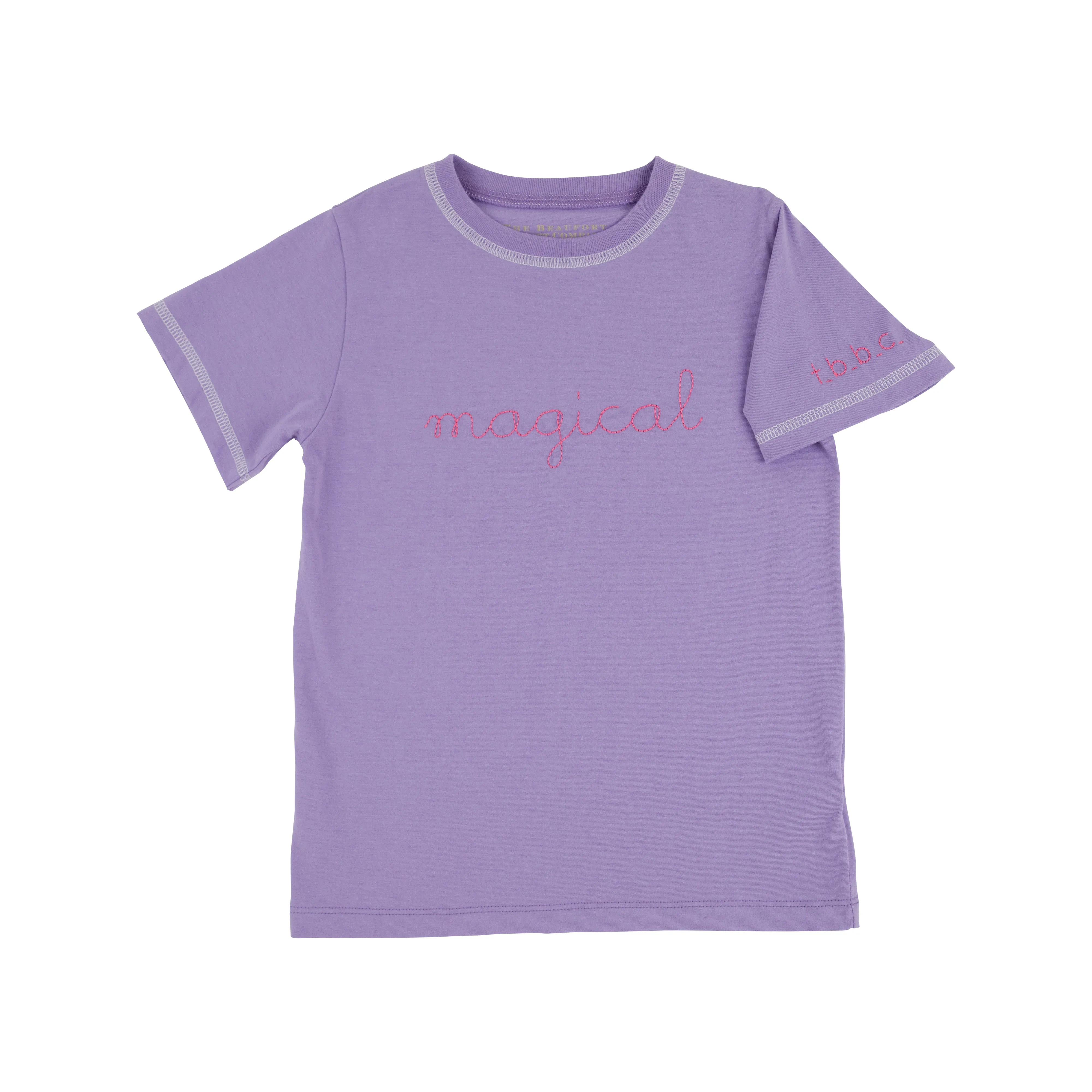 Sir Proper's T-Shirt - Palisades Purple with Magical Embroidery