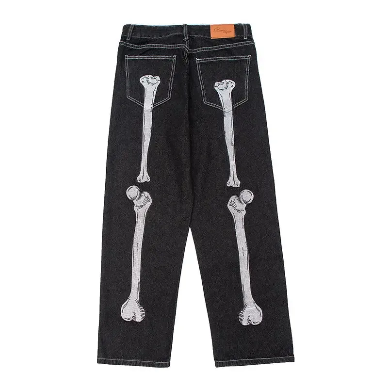 Skeleton Pants Jeans