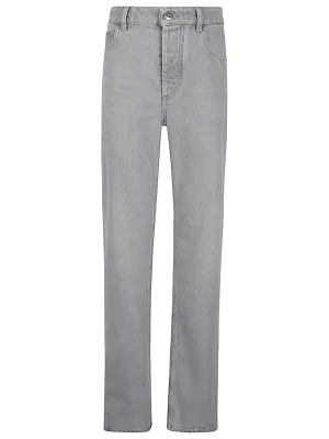 Slim denim cotton jeans