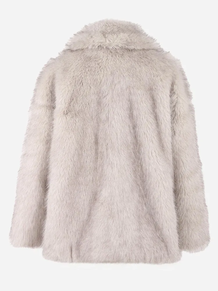 Soft Faux Fur Coat