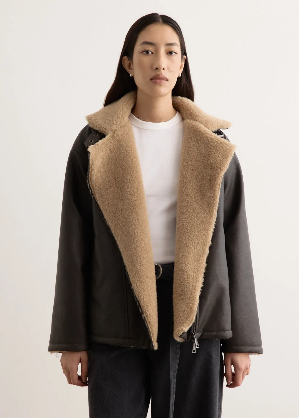 Spirit Faux Shearling Liner Jacket