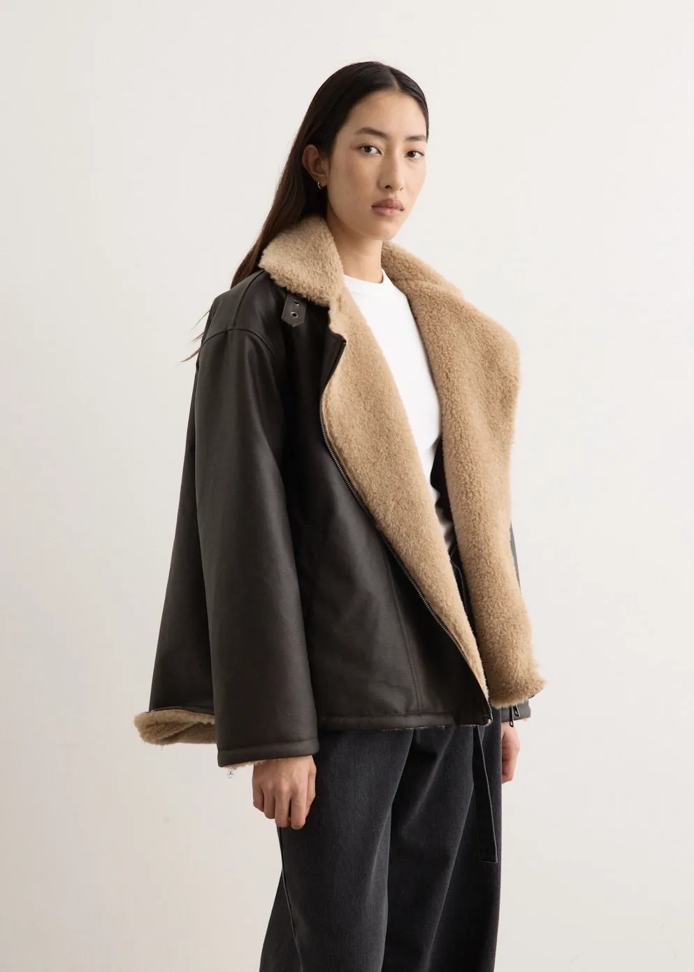 Spirit Faux Shearling Liner Jacket