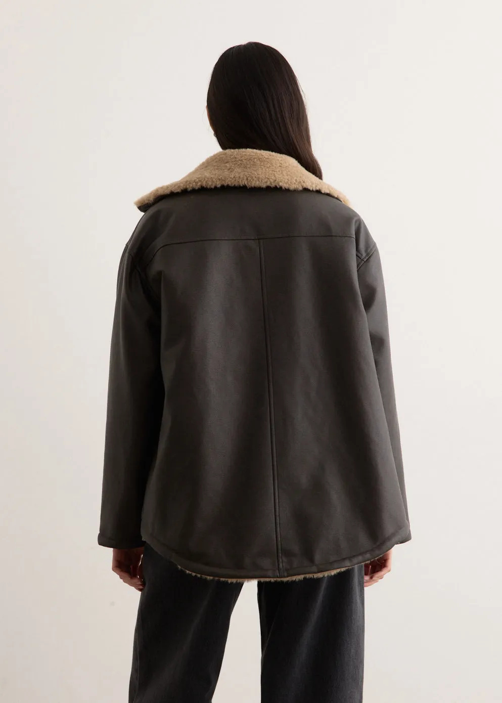 Spirit Faux Shearling Liner Jacket