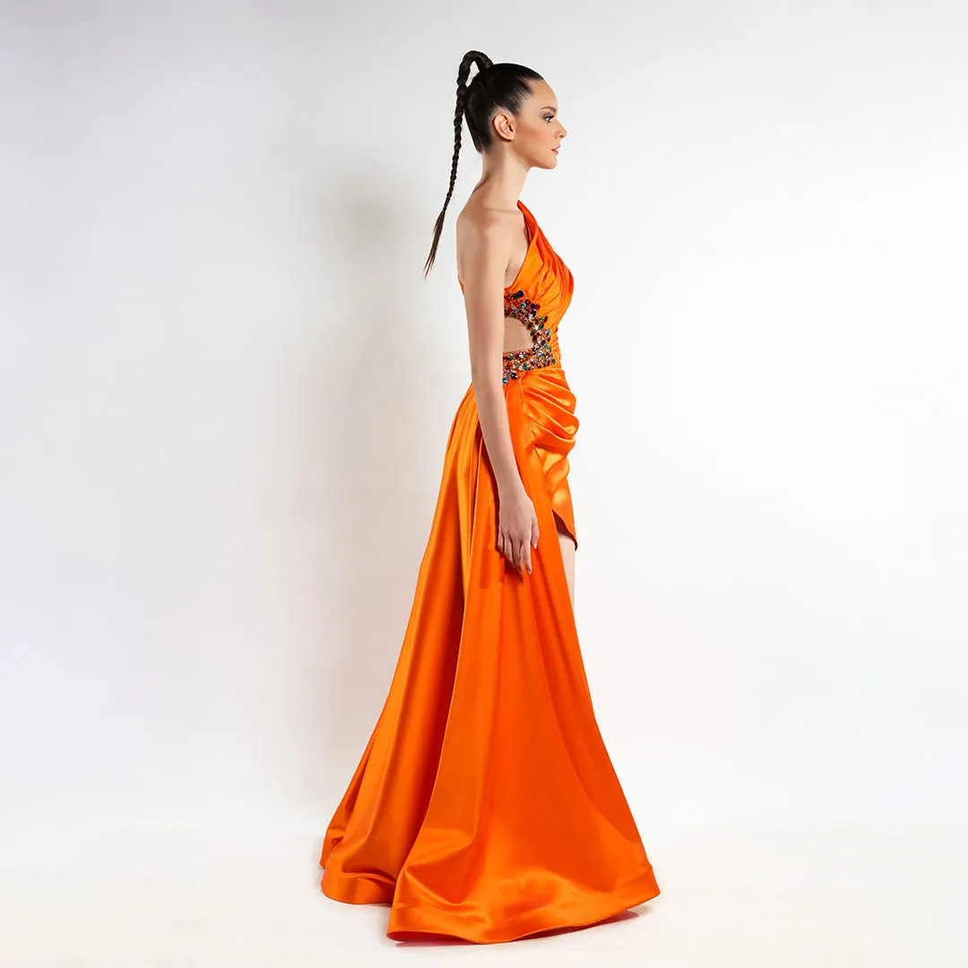 Starry Nightscape Elegance Dress