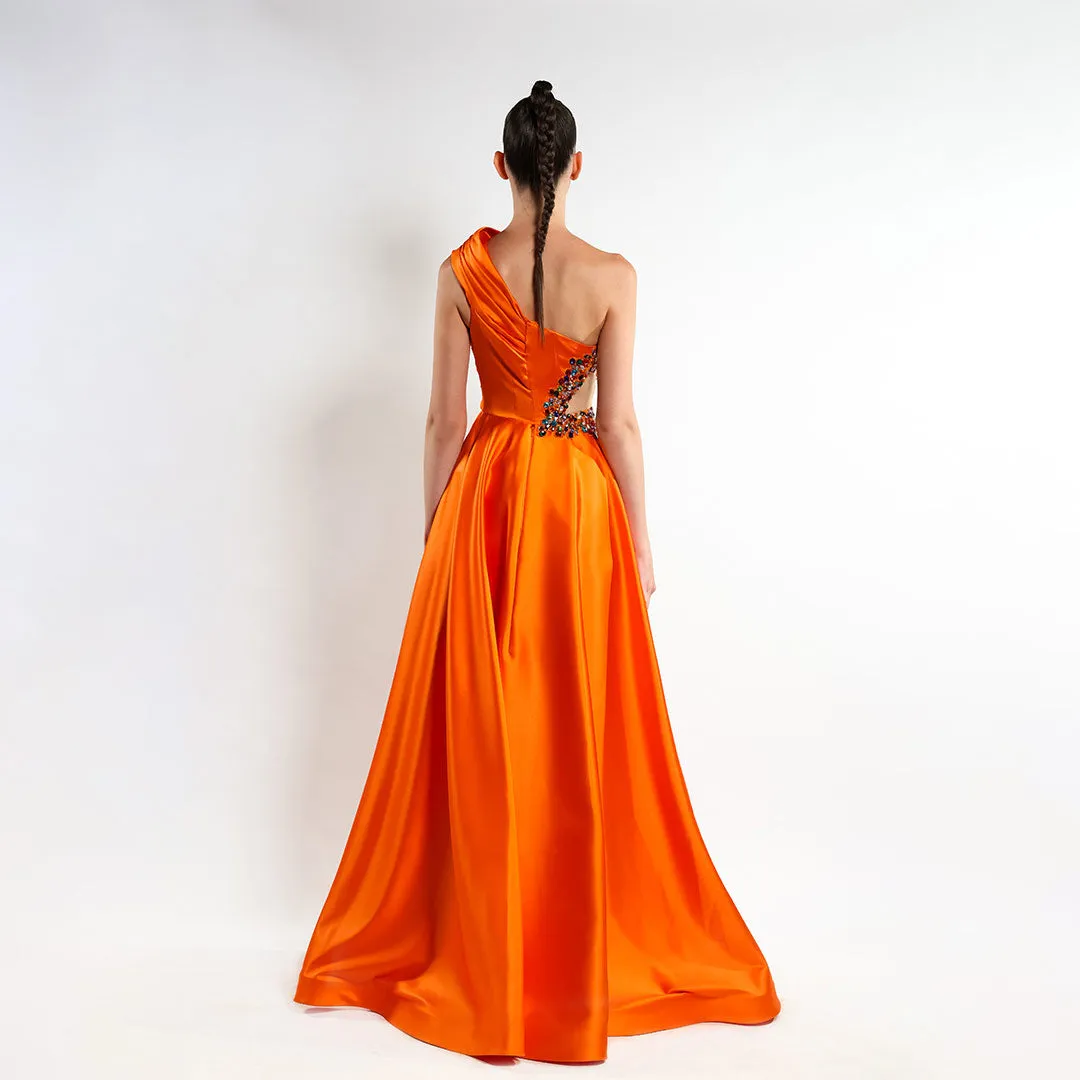 Starry Nightscape Elegance Dress