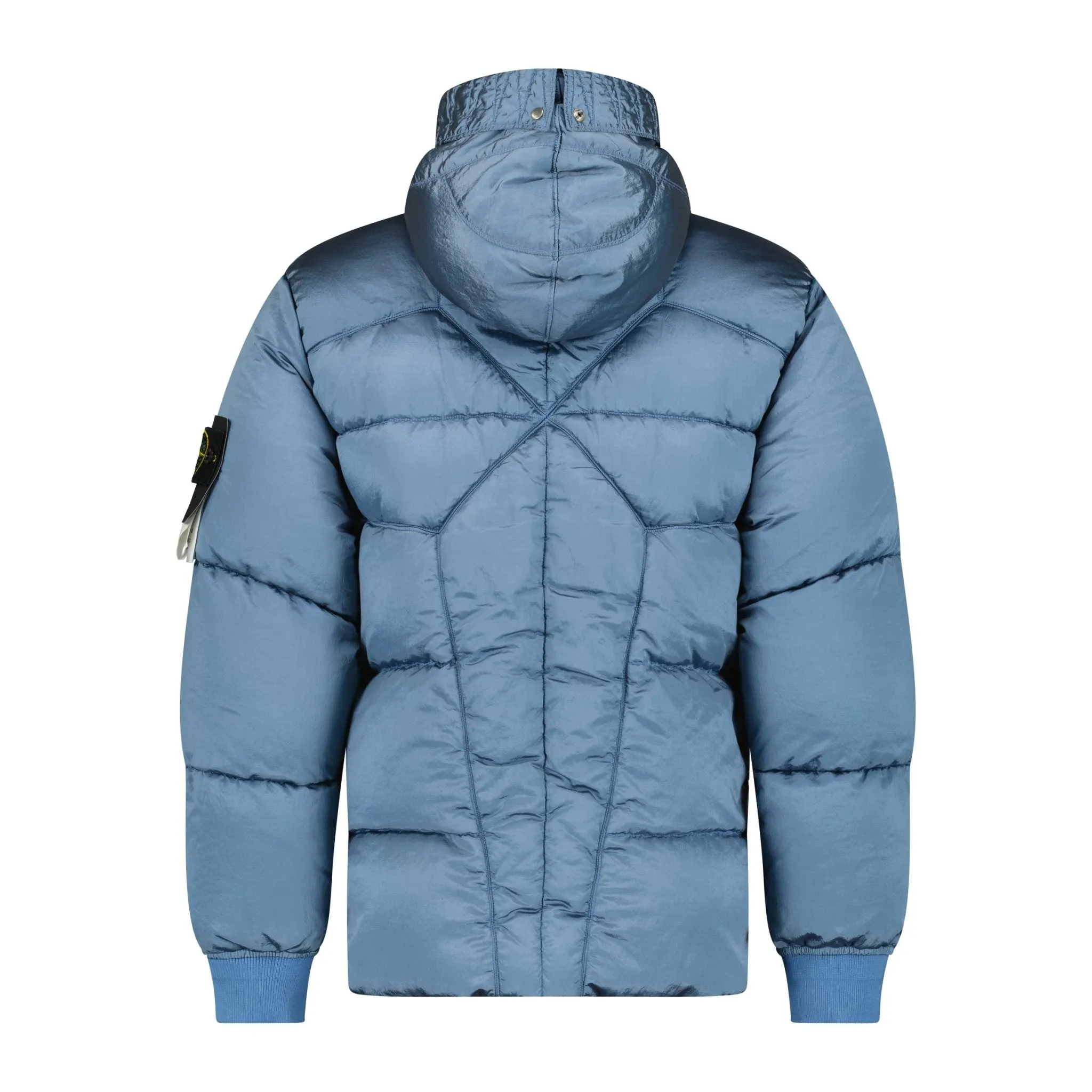 STONE ISLAND NYLON METAL PADDED JACKET BLUE