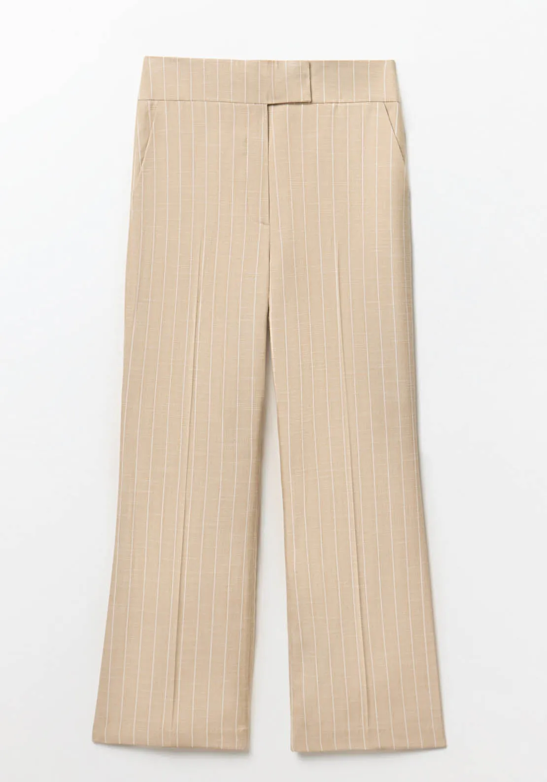 Stripes Suit Trousers - Camel