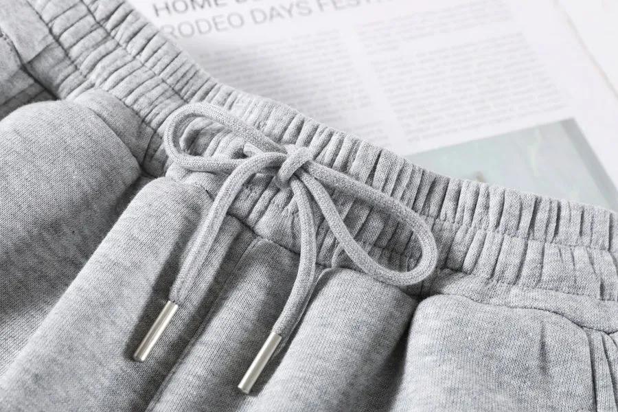 Stylish Patchwork Straight Leg Sweatpants for Women's Relaxed Fit