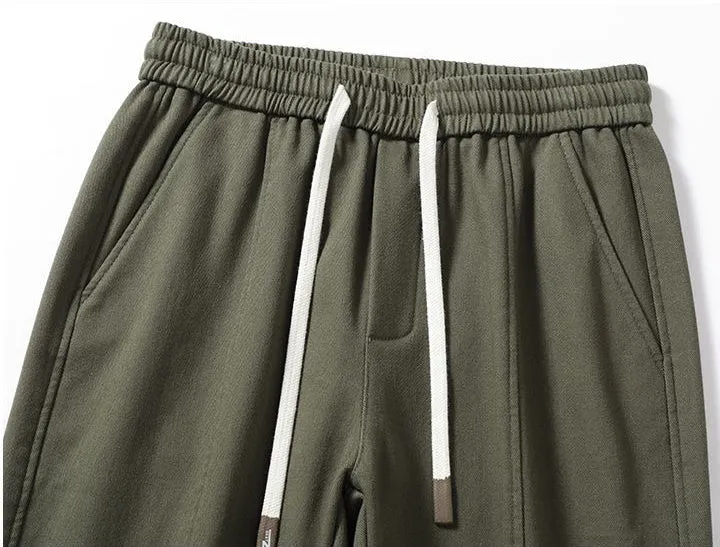 Stylish Patchwork Tapered-Leg Sweatpant for Men