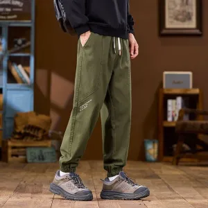 Stylish Patchwork Tapered-Leg Sweatpant for Men