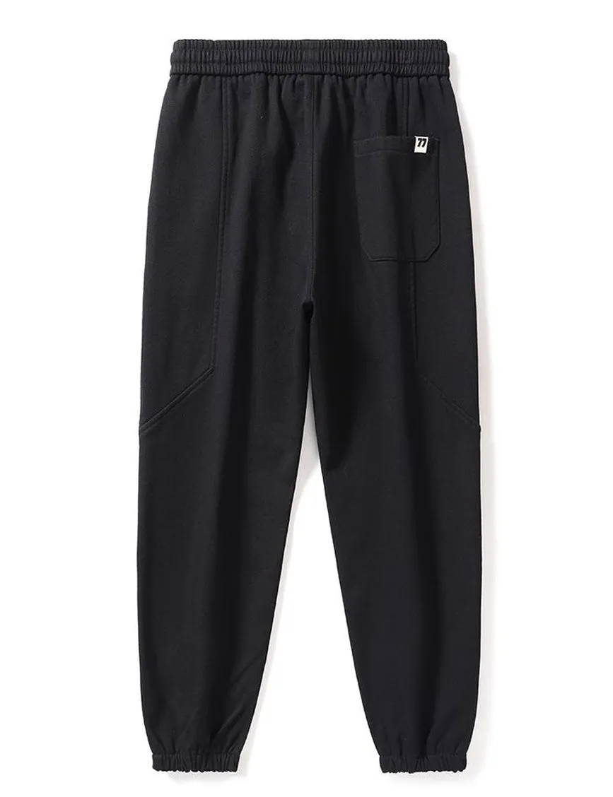 Stylish Patchwork Tapered-Leg Sweatpant for Men