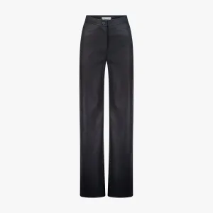 Suede Effect Trousers (Black)