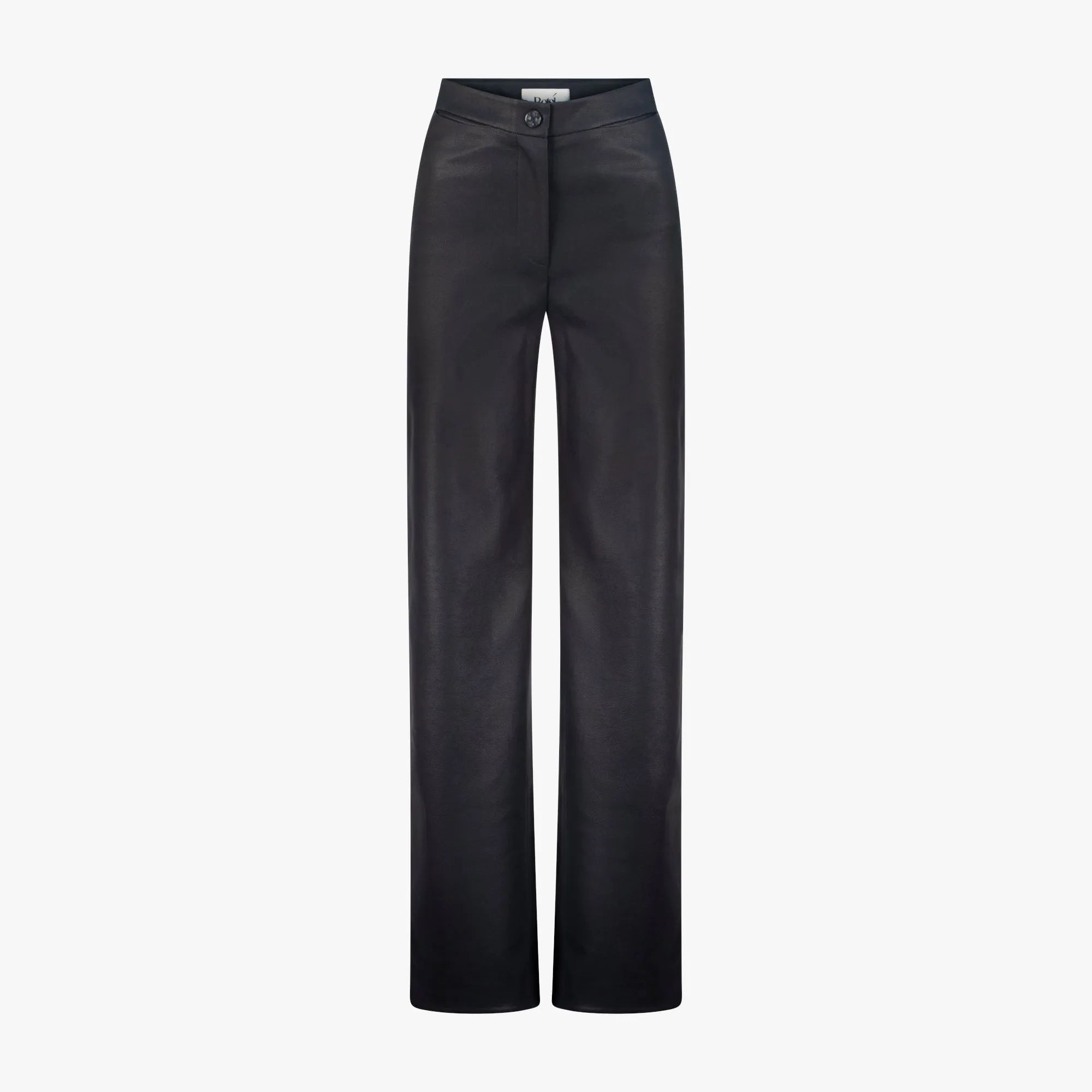 Suede Effect Trousers (Black)