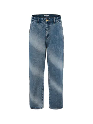 Sunfade Stripe Denim Trousers