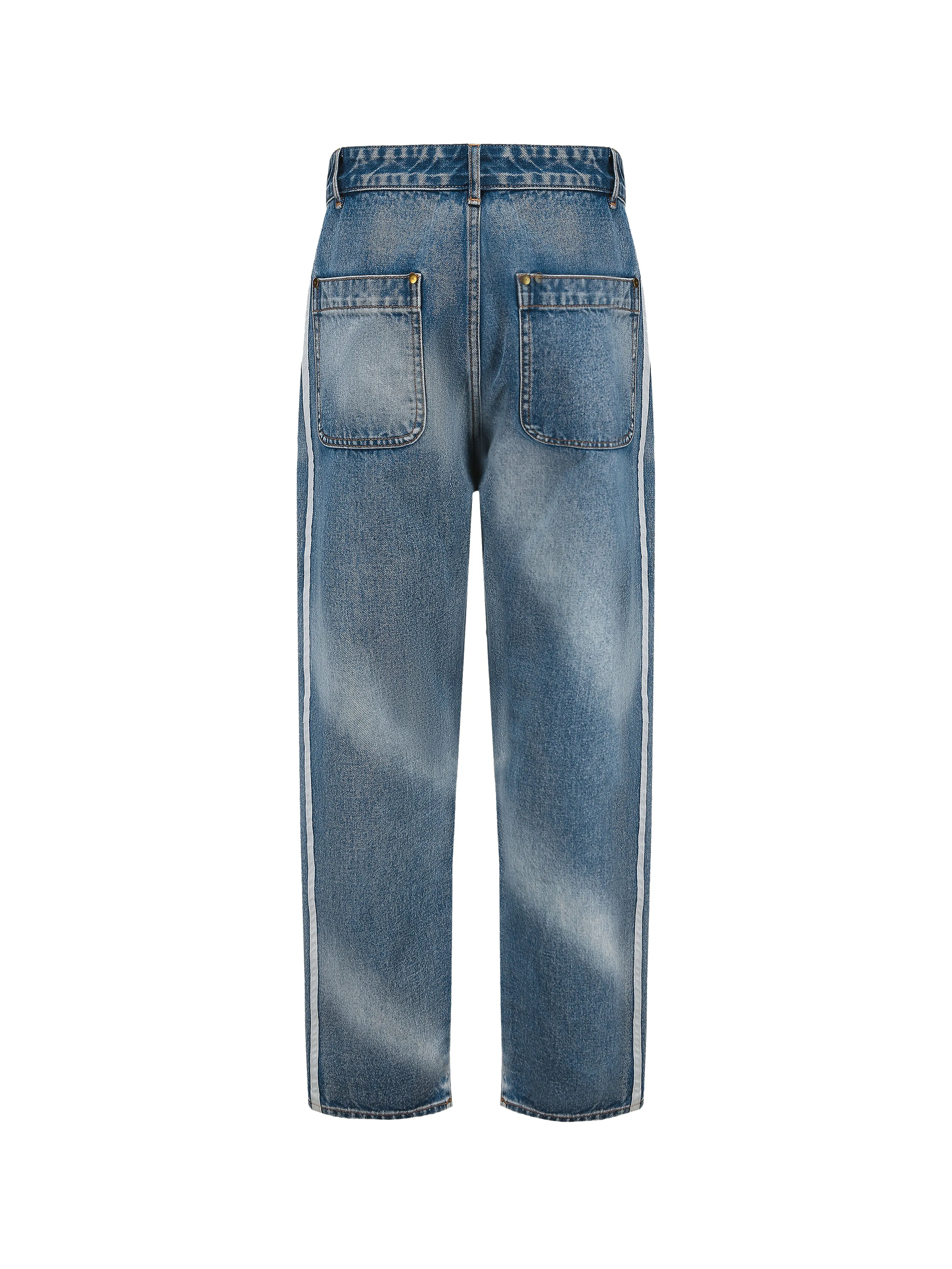 Sunfade Stripe Denim Trousers