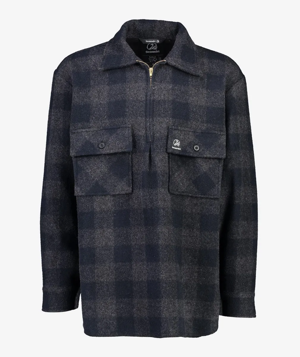 Swanndri Ranger Wool Zip Front Bushshirt - SSD0107