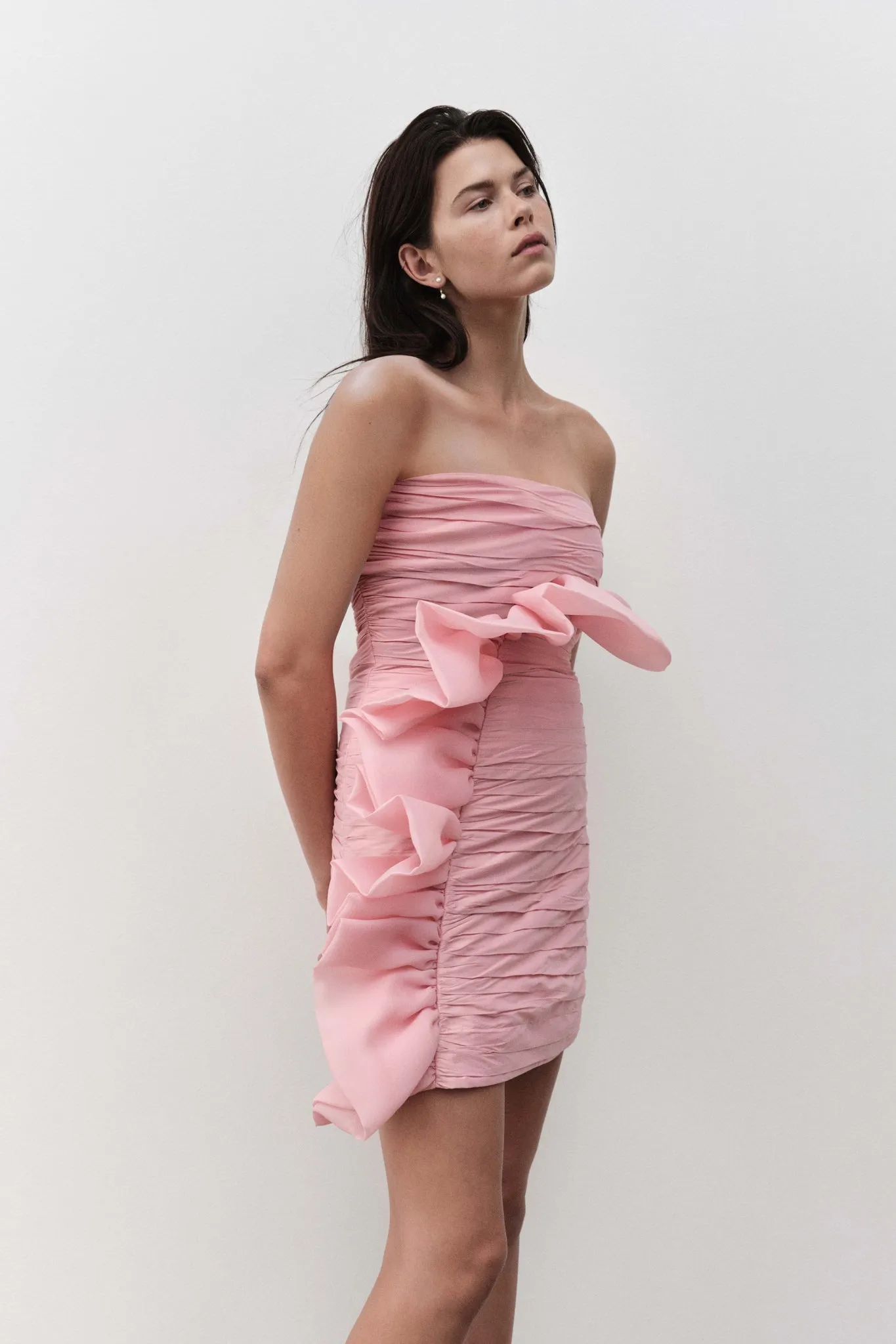Telma Ruffle Mini Dress