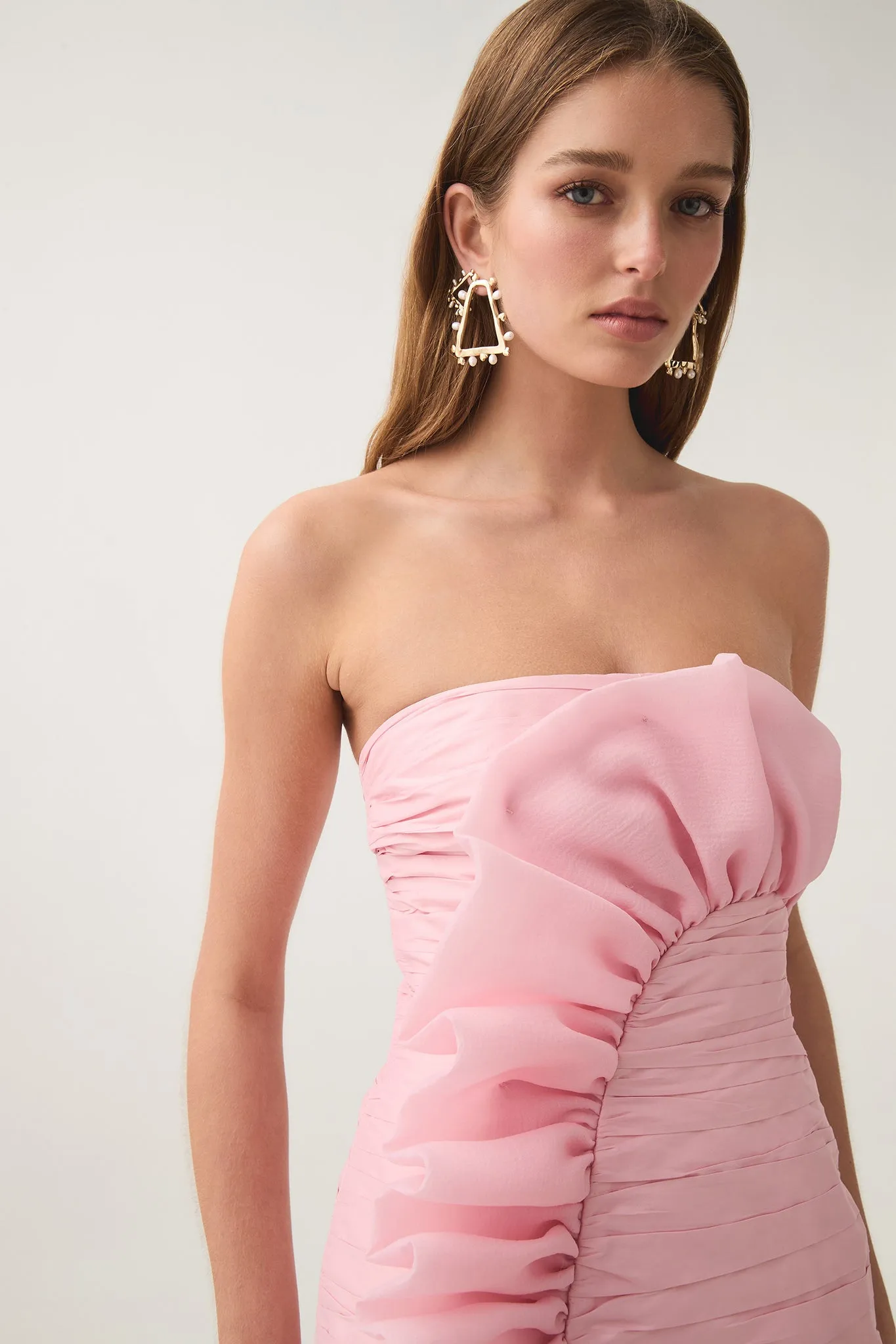 Telma Ruffle Mini Dress