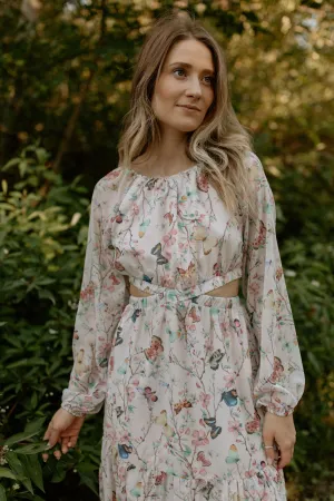 The Cadi Cutout Midi Dress