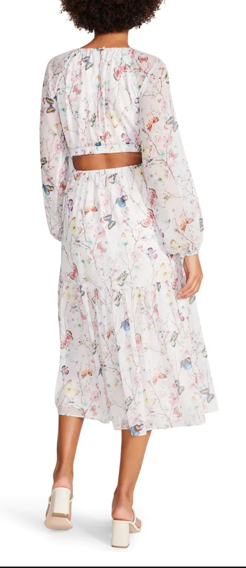 The Cadi Cutout Midi Dress