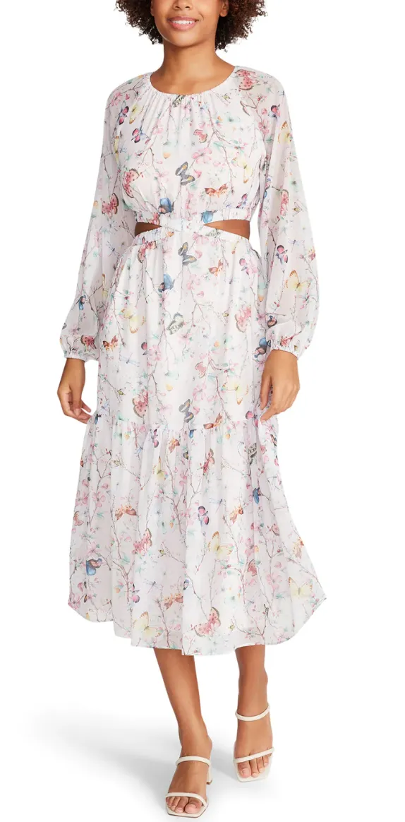 The Cadi Cutout Midi Dress