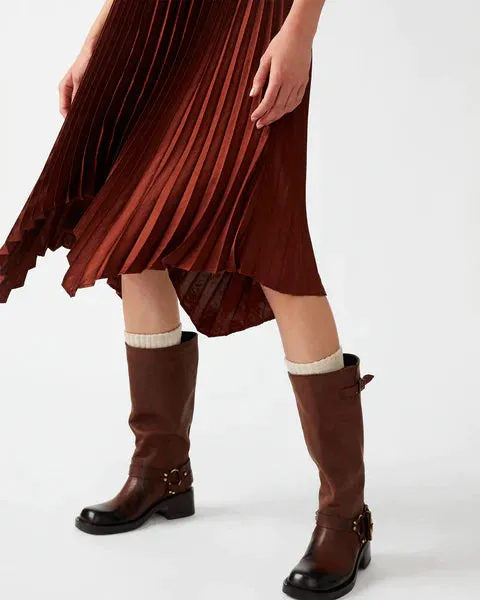 The Donna Dress by Steve Madden - Rust