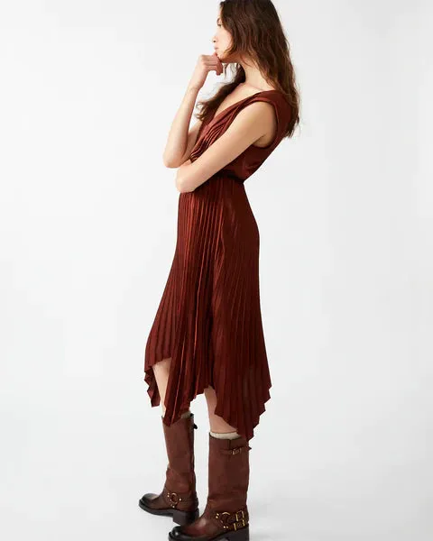 The Donna Dress by Steve Madden - Rust