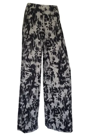 Tie Dye Print Palazzo Trouser