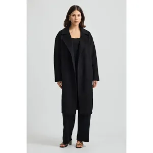 TOORALLIE WRAP WOOL COAT