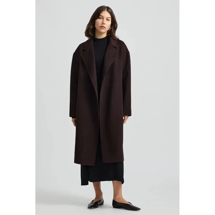 TOORALLIE WRAP WOOL COAT