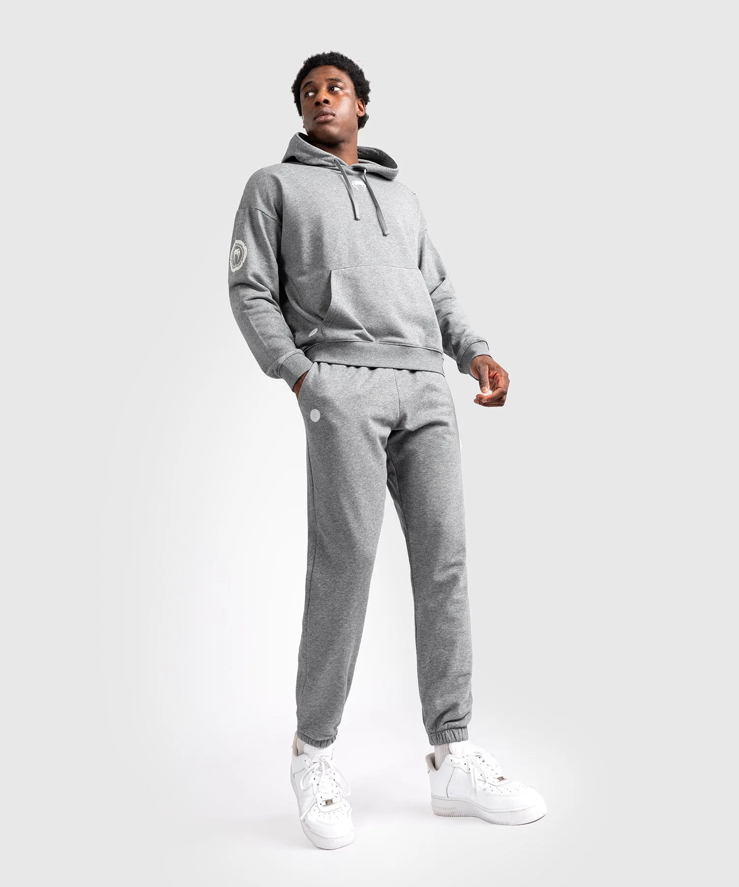 Venum Vortex XL Lite Heren Hoodie - Licht Heather Grijs