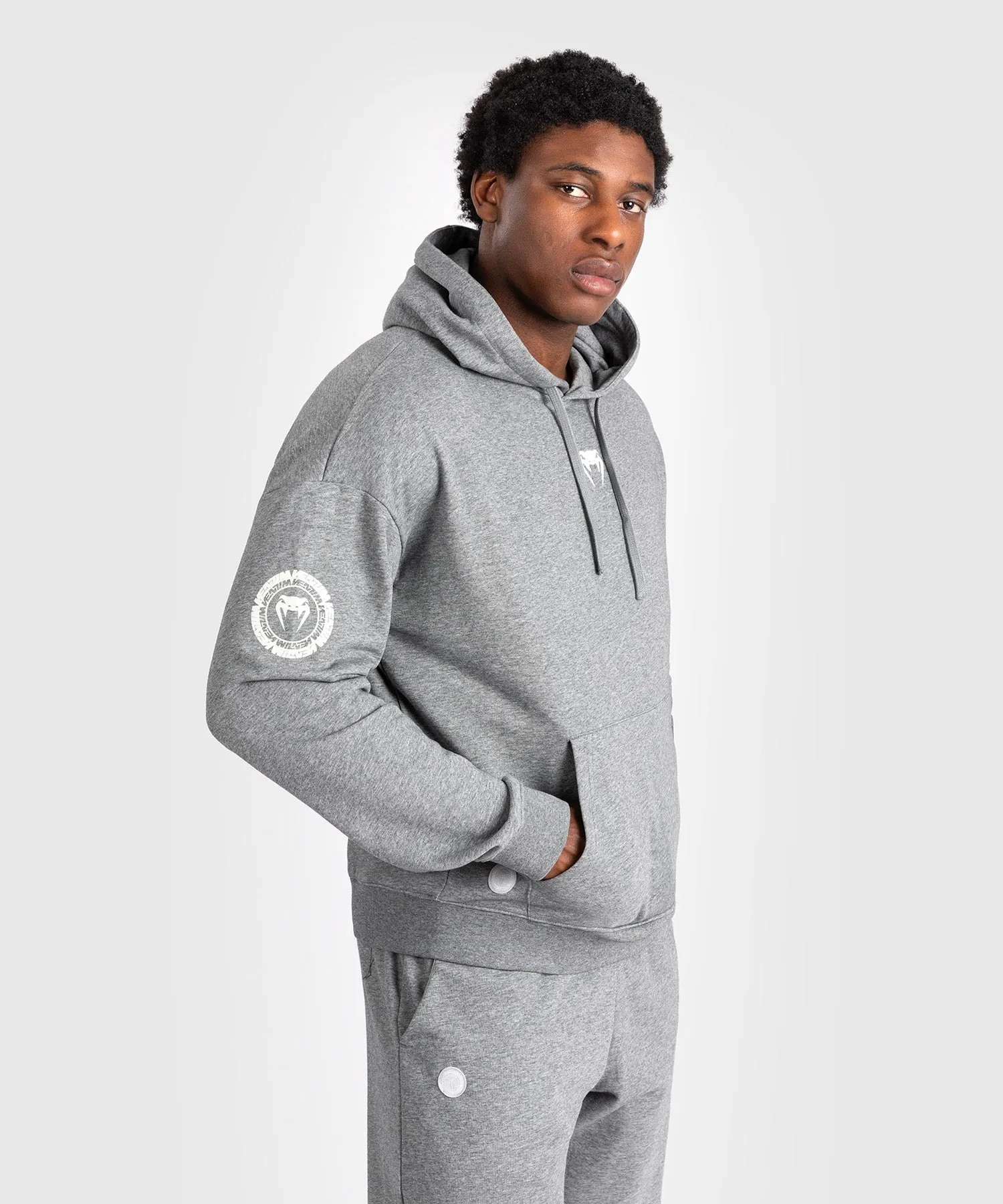 Venum Vortex XL Lite Heren Hoodie - Licht Heather Grijs